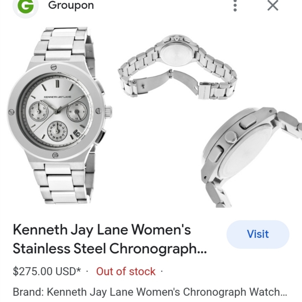 Womens kennith jay lane watch
